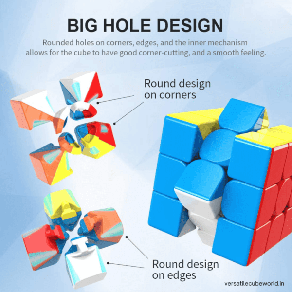 MoYu Meilong 3C Cubing Classroom 3X3X3 Cube Stickerless Speed Cube Magic Cube Puzzle