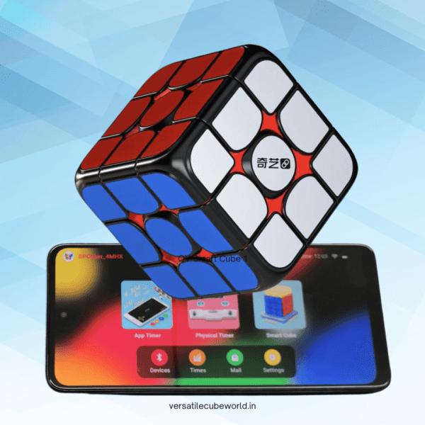 QiYi Smart Cube 3x3 Bluetooth Puzzle - AI-Enhanced Speedcubing, Real-Time Feedback, 48 Magnets, Long-Lasting Battery, Perfect for Beginners & Advanced Solvers